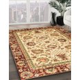 thumbnail image 2 of Ahgly Company Indoor Rectangle Abstract Mustard Yellow Oriental Area Rugs, 4' x 6', 2 of 6