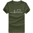 thumbnail image 1 of Birdeem Unisex T-Shirt Printed Pattern Casual Fashion Soild Color Short Sleeve Tops, 1 of 7