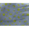 thumbnail image 3 of oneOone Georgette Viscose Fabric Lemon Slice Vegetable Print Fabric by The Yard 42 Inch Wide, 3 of 4