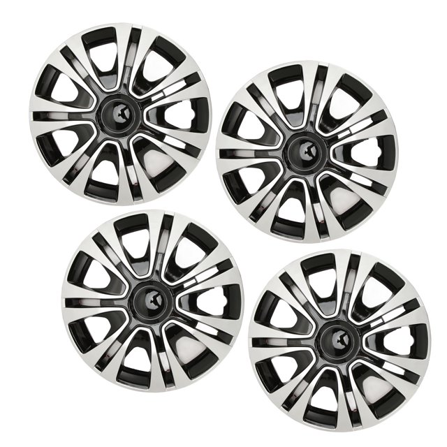 Couvercle de Jante pour Enjoliveur de Roue, 4PCS 14in Protection Antichoc Anti-Rayure Enjoliveur de Roue pour
