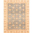 thumbnail image 1 of Ahgly Company Indoor Rectangle Abstract Brown Gold Oriental Area Rugs, 6' x 9', 1 of 6