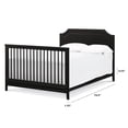 thumbnail image 4 of DaVinci Hidden Hardware Twin-Full Size Bed Conversion Kit in Ebony, 4 of 4