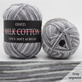 thumbnail image 2 of Birdeem Colorful Hand Knitting 50G Knitting Crochet Milk Soft Baby Cotton Wool Yarn, 2 of 10