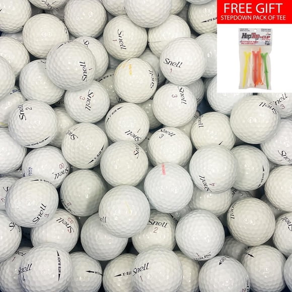 Mulligan - 88 balles de golf récupérées Snell AAA, Blanc