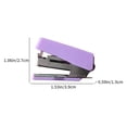 thumbnail image 4 of Sentmoon Staplers Macaroon Mini Stapler Set Stapler Fresh Style Metal Binder Small Office Study Stapler Learning Supplies Office Supplies Compact Portable for Desk, 4 of 7