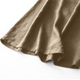 thumbnail image 5 of AherBiu Robes d'Été pour Femmes Sans Manches Demi-Bouton Col en V Décontractée Ample Robe Midi avec Ceinture, 5 of 5