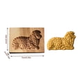 thumbnail image 3 of Oleegame 2PC Cookie Mold DIY Baking Moulds Wooden Cookie Cookie Moulds Embossing Craft Decorative Baking Tools For Christmas Thanksgiving Christmas Kitchen, 3 of 5