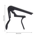 thumbnail image 4 of LOVEVER 2 Packs Folk Capo  Classical Capo  Ukulele Inflection  Guitar Tuner Accessories  Metal, 4 of 6