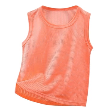Sunnyoo Boys Athletic Quick Drying Tank Top Breathable Summer Sleeveless Tops