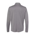 thumbnail image 3 of Adidas Mens Lightweight Quarter-Zip Pullover, 3XL, Grey Three, 3 of 3