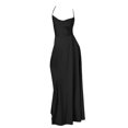 thumbnail image 1 of adviicd Robe Western pour Femmes Femmes 2024 à Manches Courtes Fendue Col en V à Volants Élégante Mini Jupe Courte Robes Noir,m, 1 of 5