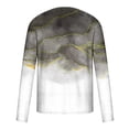 thumbnail image 5 of TIMIFIS T-Shirt pour Homme Classique Incontournable Chemises pour Hommes Hauts Décontractés Col Rond Chandail à Enfiler Manches Longues T-Shirt Hauts Été Vêtements Confortables Vintage T-Shirt à Imprimé Graphique - Gris Automne, 5 of 5