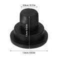thumbnail image 4 of KAKOWELY 6pcs Rubber Feet Small Rubber Feet Rubber Foot Replacement Rubber Feet Slow Cooker Parts Rice Cooker Replacement Feet Rice Cooker Feet Replace,0.63X"X0.63"X0.31", 4 of 4