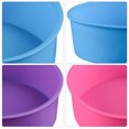 thumbnail image 3 of kurtrusly Mariage Fête Gâteau Restaurant Réutilisable Mousse Lavable Rond Moule Cuisine Gadget Accessoires Bleu 6,5 Pouces 1Set, 3 of 6