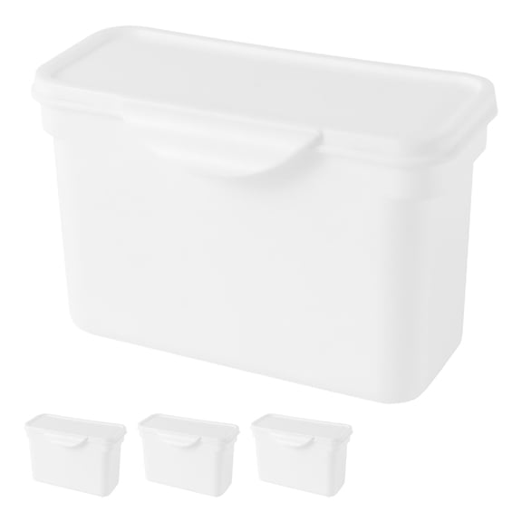 Miangastore 4 Pcs Contenant de Poudre à Lessive Boîte de Poudre Rechargeable Boîte de Rangement Multifonctionnelle