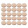 thumbnail image 2 of Wood Slice Prop, Durable 25Pcs Wooden Slices Flexible DIY Wide Application With Bark For Office S, 2 of 8