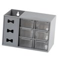 thumbnail image 3 of Pen Desk Shelf,Pen Desk Shelf Dustproof Desktop Storage Box Pen Holder Shelf Impressive Results, 3 of 8