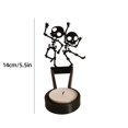 thumbnail image 4 of 1pc Funny Shadow Stand Halloween Funny Candlestick Desktop Halloween Gift Witch Devil Pumpkin Home Party Decor Atmosphere Props, 4 of 7
