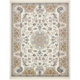 thumbnail image 1 of Unique Loom Tapis de Zone Design Médaillon 8 Pieds x 10 Pieds Rectangle Ivoire/tan, 1 of 1