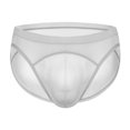thumbnail image 4 of XZNGL Mens Fashion Thin Mesh Translucent Simple And Comfortable Breathable Underwear, 4 of 8