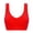 Red-A, variant on Mrat Racerback Sports Bras for Women Plus Size Bras for Women - Womens Bras, Compression Bra, Wirefree Bra, Stretch Straps Bra Bralettes S-134 Watermelon Red-A 5XL