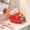 facial tissue case Under $5 a3, variant on CQCYD Strawberry Tissue Box Cover Cute Storage, PVC Napkin Holder Girly Decor, Desktop Facial Tissue Case, Strawberry Shaped Paper Dispenser for Living Room Bedroom Vanity