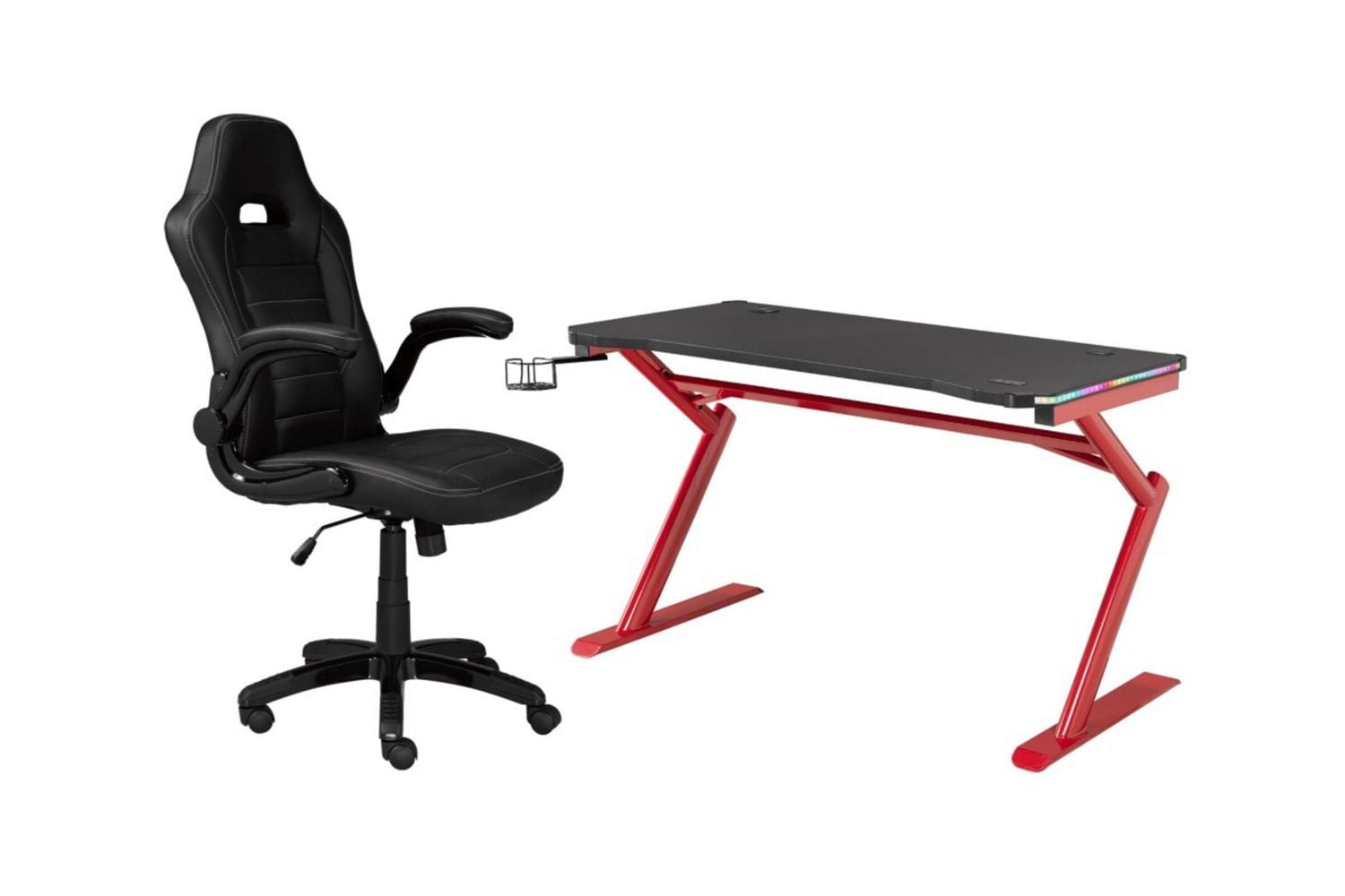 Lilly Gaming Set, Black/Red