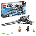 thumbnail image 1 of LEGO Star Wars Black Ace TIE Interceptor 75242 TIE Fighter Building Set, 1 of 7