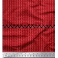 thumbnail image 1 of Soimoi Cotton Poplin Fabric Herringbone Geometric Decor Fabric Printed Yard 56 Inch Wide, 1 of 1