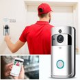 thumbnail image 4 of YOPTOP Wireless WiFi Video Doorbell Smart Phone Door Ring Intercom Security Camera Bell,black,One Size, 4 of 6
