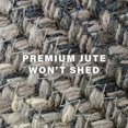 thumbnail image 4 of Homespice Decor - 27 x 45 Oval Flint Hill Jute Braided Rug, 4 of 8
