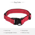 thumbnail image 4 of Amdohai Forte Durable Chien Collier Double D-Anneau en Nylon Longueur Réglable Bandes Réfléchissantes Confortable Cou Animal de Compagnie, 4 of 8