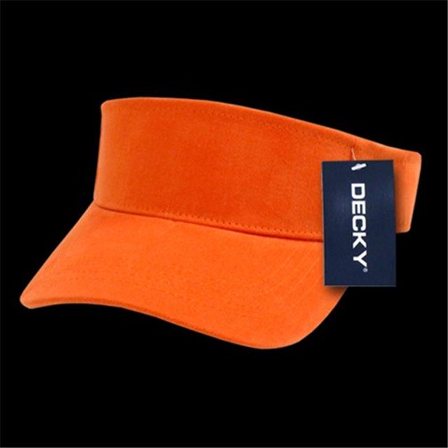 Decky 3001-ORN Sports Visor, Orange