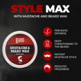 thumbnail image 3 of Beardo Beard & Mustache Wax - Extra Strong,50gm Each (Pack of 2), 3 of 5