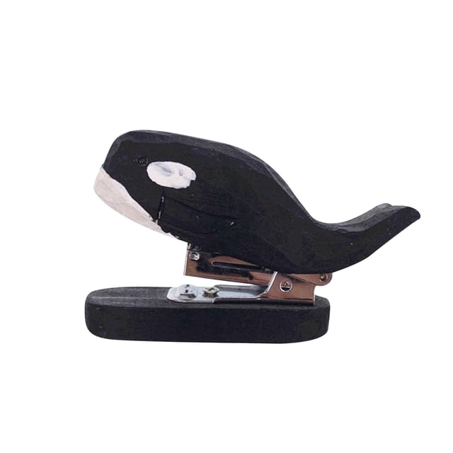 LSLJS Wooden Portable Stapler Creative Books Manual Stapler Office Supplies, Home Accessories