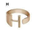 thumbnail image 1 of CUITING Fashion Adjustable Initial Alphabet Letter A-Z Ring Finger Rings Women Jewellery-Silver C, 1 of 9