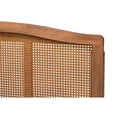 thumbnail image 3 of Baxton Studio Marieke Full Size Ash Brown Finished Wood Headboard, 3 of 8