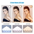 thumbnail image 3 of LED Makeup Mirror Light Full Backlit Mirror USB Table Mirror with Light 6 10 14Bulbs Lights ,Widely Use, 3 of 7