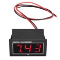 thumbnail image 2 of Voltage Meter, Easy To Connect Wide Measuring Range Voltage Panel, For Electric Bikes Battery Voltage Motorcycles Children'S Cars, 2 of 8
