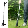 thumbnail image 1 of CNKOO  Portable Cordless Lawn Weed Eater Cutter Grass Trimmer Garden Repair Accessory EU Plug, 1 of 10