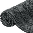 thumbnail image 1 of CHUN YI Anti-slip Bathroom Mat Absorbent Plush Polyester, 16"x24", Grayish blue, 1 of 6