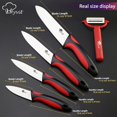 thumbnail image 4 of Myvit Ceramic Knife Set Kitchen Chef Knife 4-Pack Fruit Paring Knives,3",4",5",6", 4 of 7