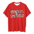 thumbnail image 4 of Pyjamas pour Filles Taille 12 Shorts Camisole pour Tout-Petits Mode Décontractée Imprimé Col Rond Manches Courtes T-Shirt Haut, 4 of 4