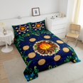 thumbnail image 4 of Erosebridal Camping Bedding King Comforter Set, Jungle Botanical Down Comforter, Galaxy Decor, Reversible 3 Pieces, 4 of 7