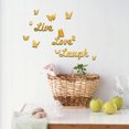 thumbnail image 1 of TIMIFIS Wall Stickers Live Laugh Love Quote Removable Wall Art Stickers Mirror Decal DIY Room Decor C Fall Decorations For Home - Fall, 1 of 3