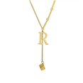 thumbnail image 1 of Pendentif Alphabet 26 Lettres Collier Lettre Initiale Mode pour Femmes T3C2, 1 of 9