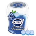 thumbnail image 1 of EXCEL Refreshers, Blueberry Flavoured Sugar Free Chewing Gum, 40 Pieces, 1 Bottle, 1 of 7