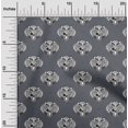 thumbnail image 1 of oneOone Cotton Silk Fabric Animal Face Block Print Fabric By Yard 42 Inch Wide, 1 of 4