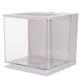thumbnail image 2 of FRCOLOR Fish Tank Small Fish Tank Transparent Fish Tank Fish Rearing Container Acrylic Fish Tank,7.09"X6.69"X6.42", 2 of 4