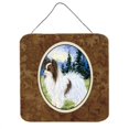 thumbnail image 1 of Papillon Aluminium Metal Wall Or Door Hanging Prints, 1 of 1